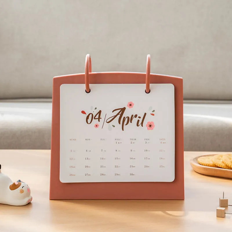 2020 Calendar Office Desktop with Desk Calendar Creative Desktop Diary