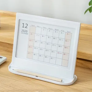 2020 Creative Business Desk Calendar Multifunctional Wall-mounted Monthly Calendar