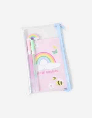 Accessorize Girl Secret Garden Stationery Set