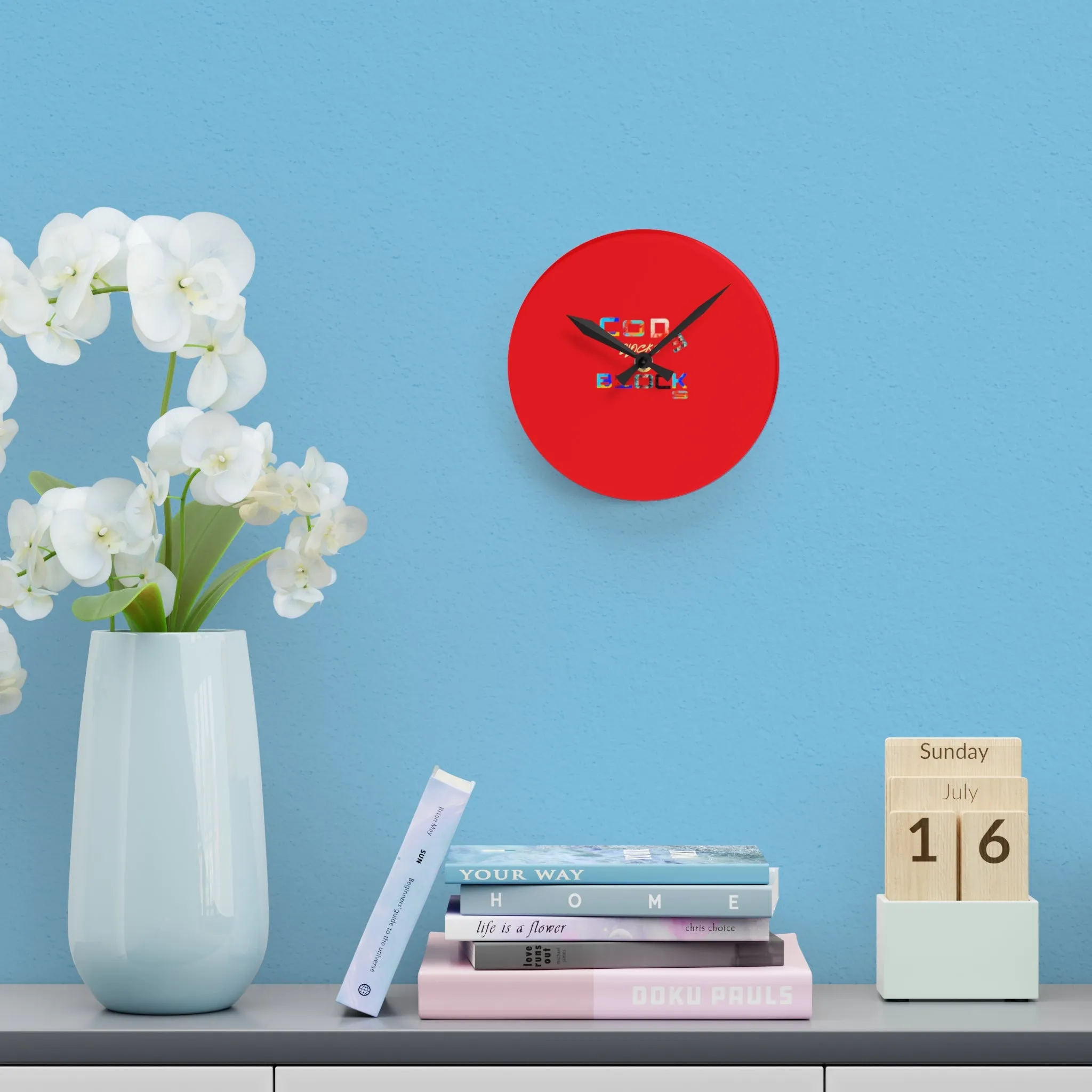 Acrylic Wall Clock