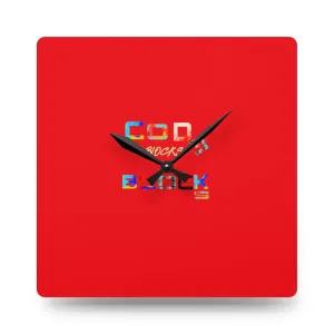 Acrylic Wall Clock