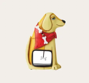 Allen Designs Bandana Dog Desk Clock