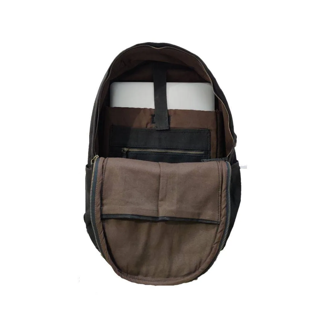 Amur Backpack -Everyday Carry Backpack -OliveGreen &CharcoalBlack