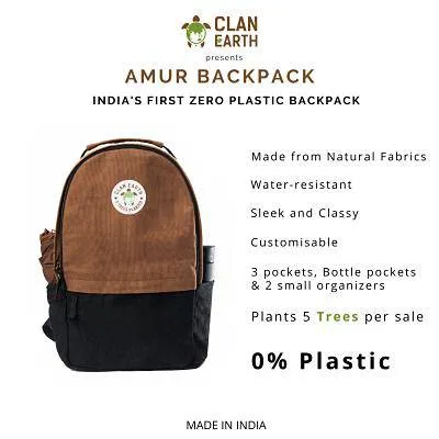 Amur Backpack -Everyday Carry Backpack -OliveGreen &CharcoalBlack