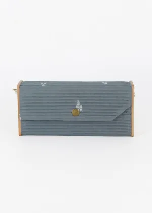 Ash Gray Mini Clutch- Single Sleeve