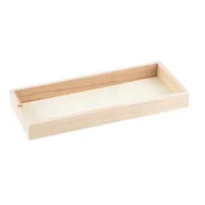 Bamboo Kitchen Serving Tray 10x4x1 Inches Eco Friendly Wooden Serving Trays For Meat, Vegetables, Cheese And Charcuterie Board 8 Pack