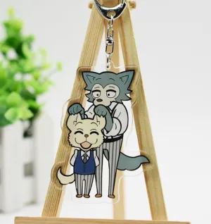 BEASTARS Legoshi and Jack Style Acrylic Keychain