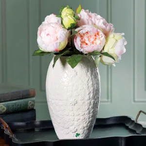 Belleek Field of Shamrock Vase