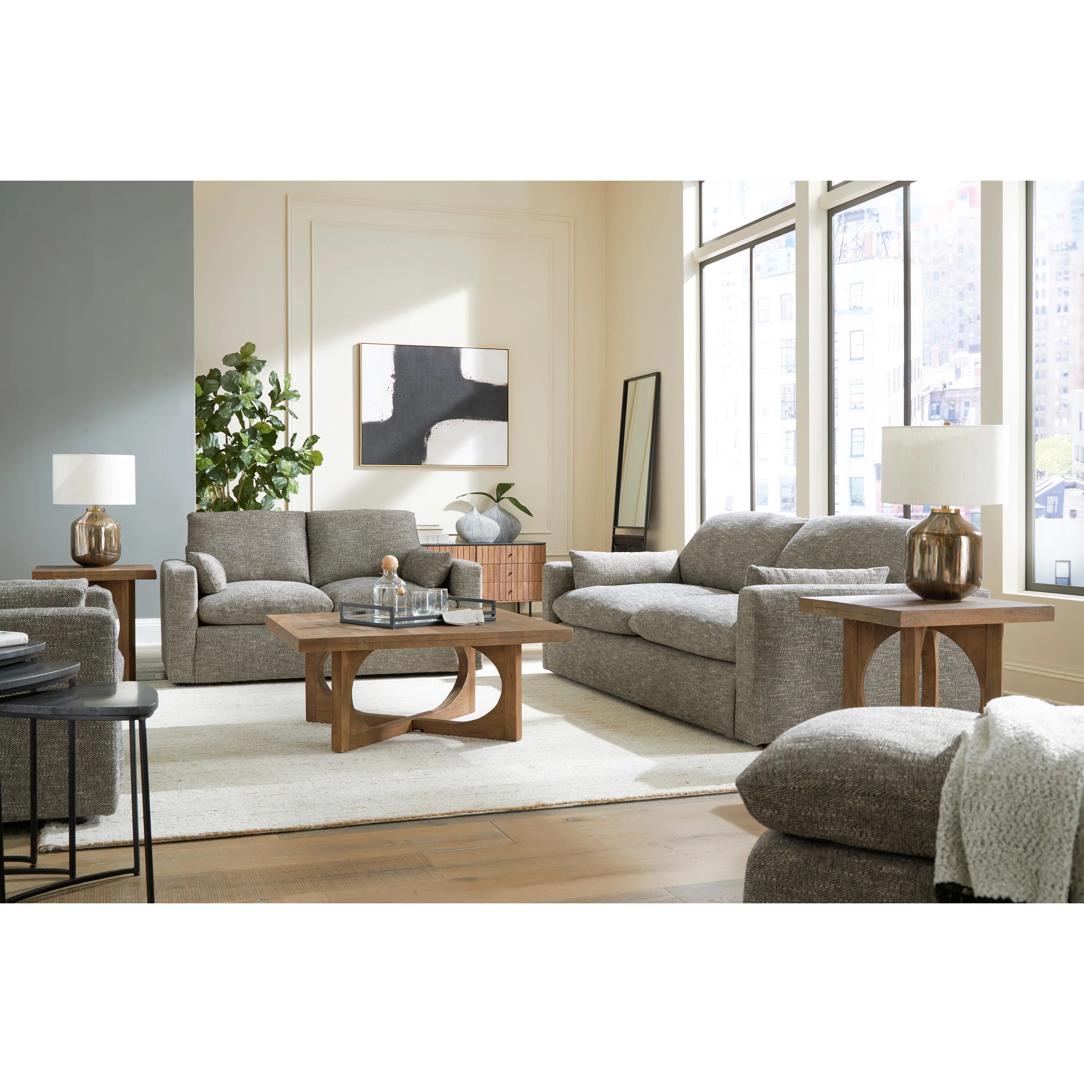 Benchcraft Dramatic 11702U3 4 pc Living Room Set