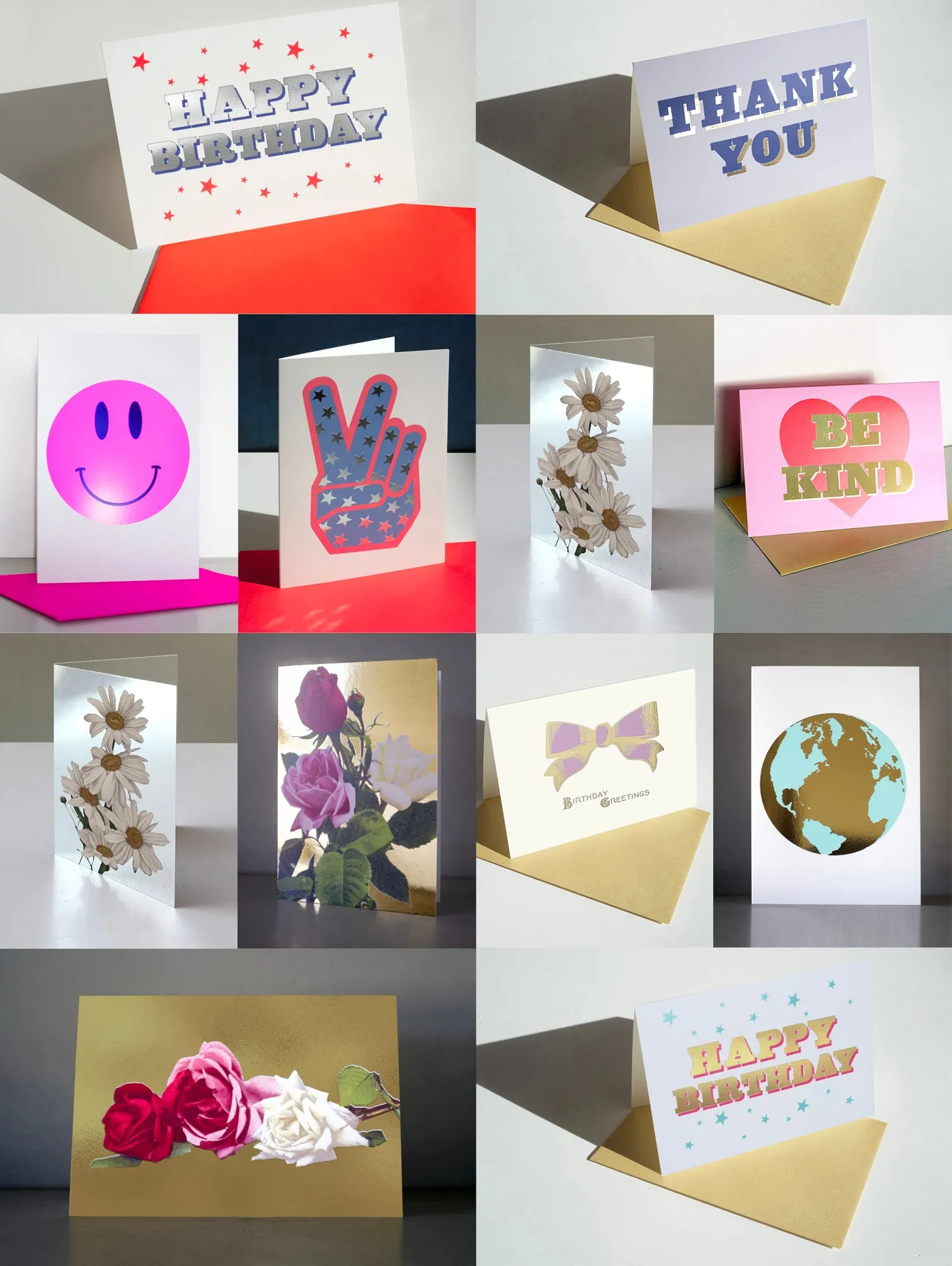 BESPOKE GIFT BOX SET X 12 GREETING CARDS - YOU CHOOSE