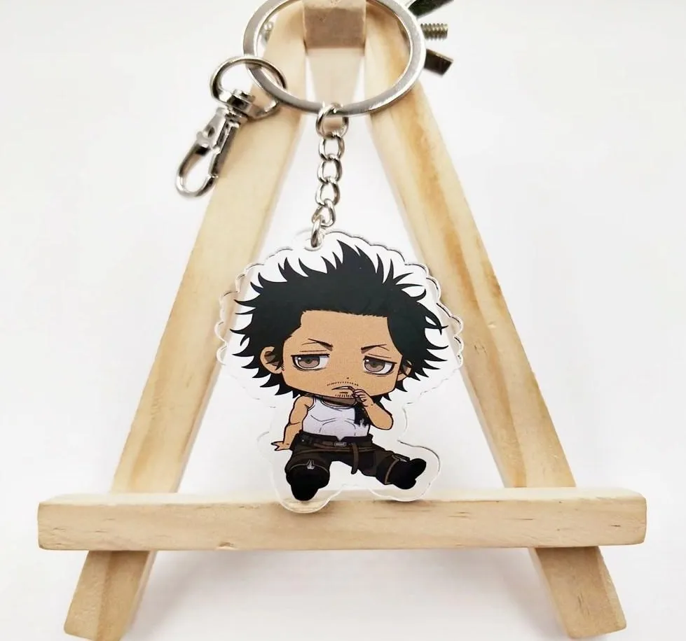 Black Clover Character Style Acrylic Keychain