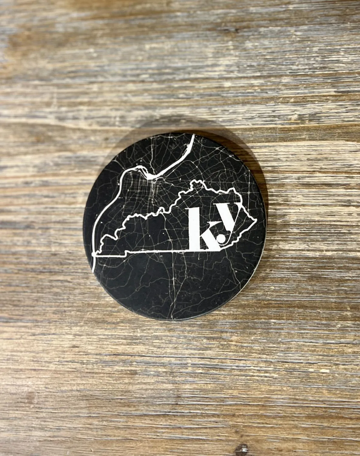 Black KY State Coaster