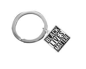 Black Lives Matter Split Style Keychains