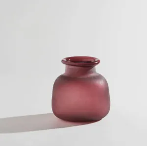 Byron Round Vase - Beetroot