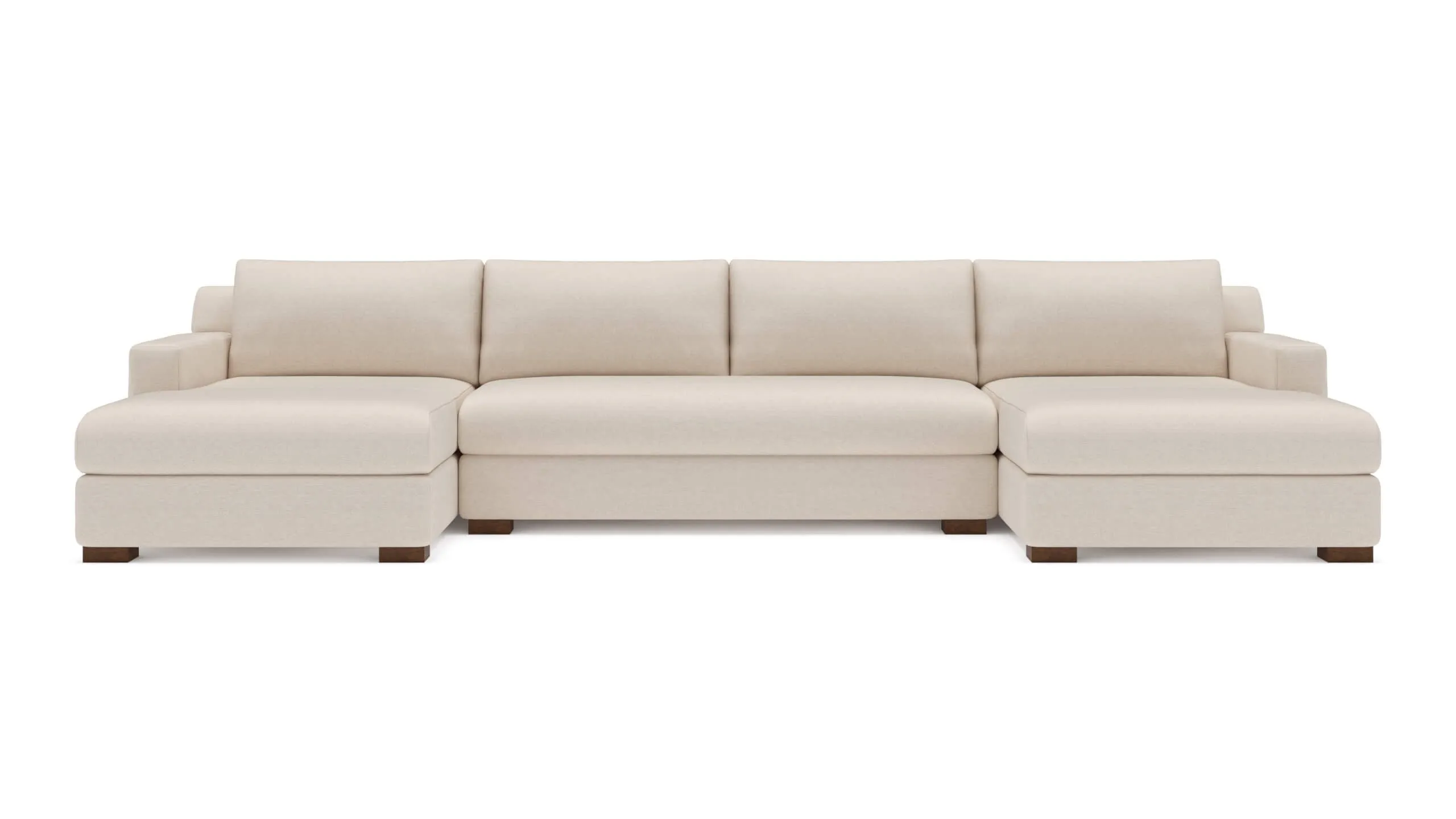 Catalina Double Chaise Sectional (Bench Cushion)