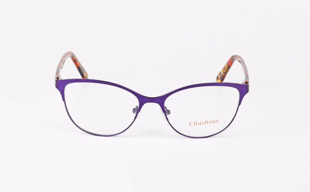 Chashma Brand Women's Frame Glasses Cat Eyes Top Quality W110