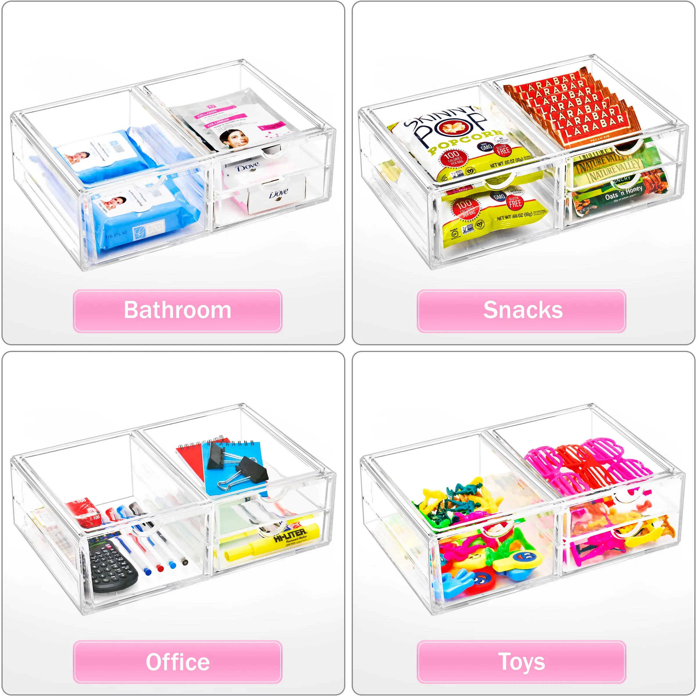 Cosmetic Organizer (3 Drawer)