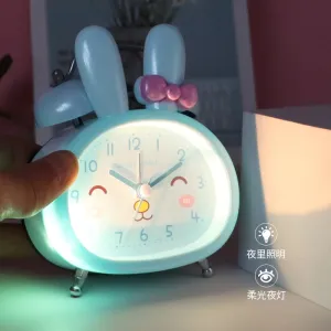 Cute Lamp Alarm Table Clock for Kids Bedroom