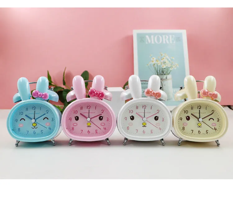 Cute Lamp Alarm Table Clock for Kids Bedroom