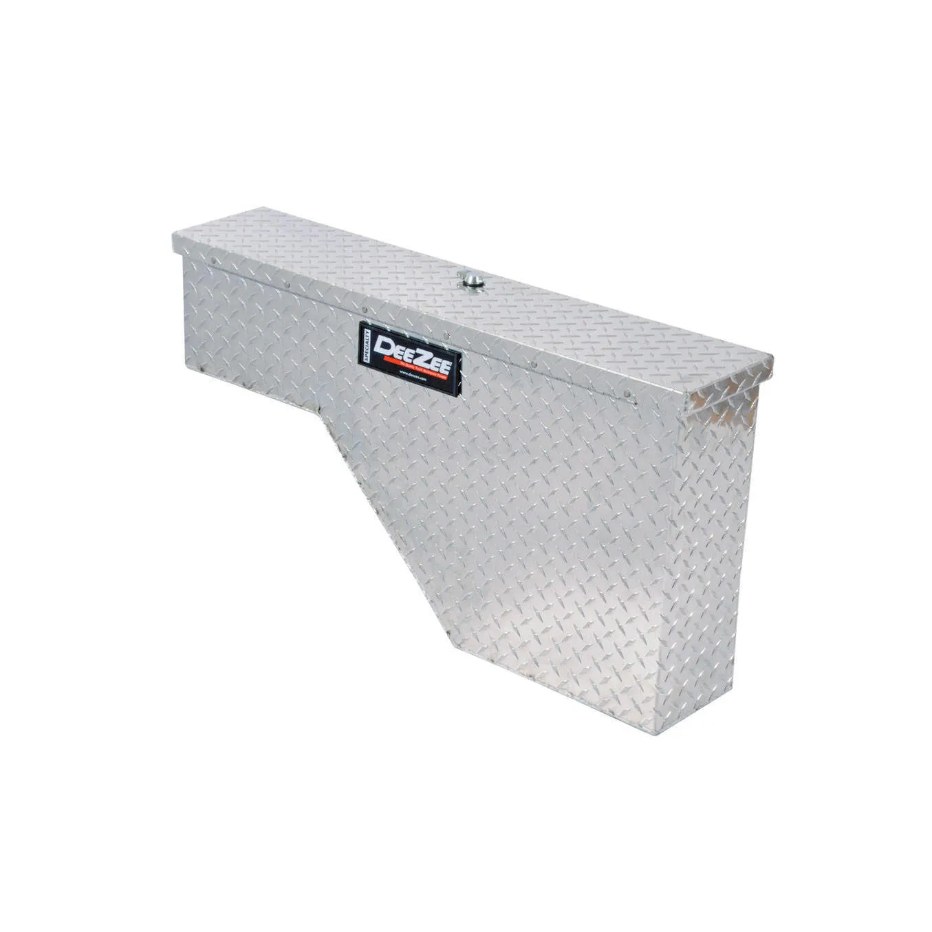 Dee Zee Passenger Side Truck Bed Tool Box Single Lid 37" Long 7-3/4" Wide - Aluminum