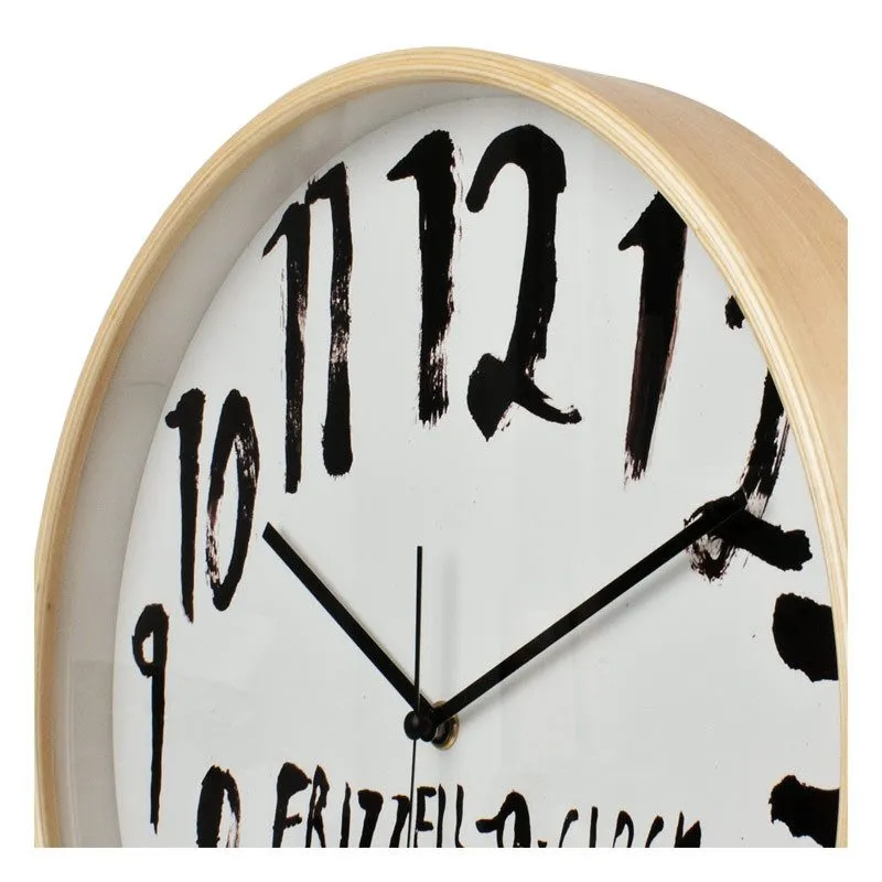 Dick Frizzell Clock - White (32cm)