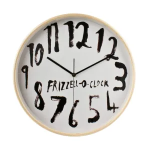 Dick Frizzell Clock - White (32cm)