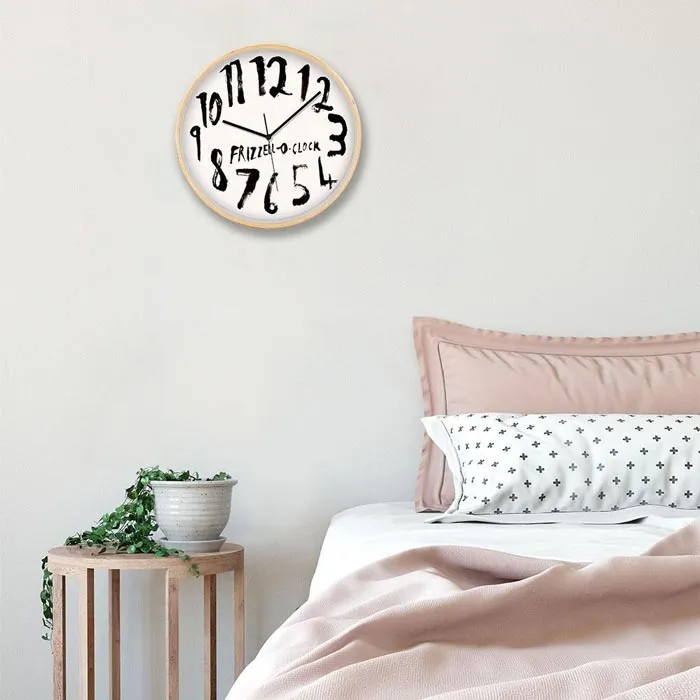 Dick Frizzell Clock - White (32cm)