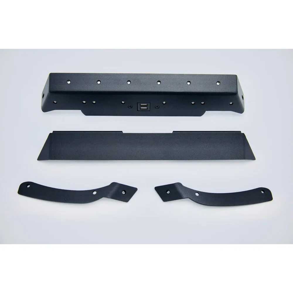 Expedition Essentials - Dash Mount Powered Accessory Mount with Wiring Cover (T4RPAM) - Toyota 4Runner (2014-2020)