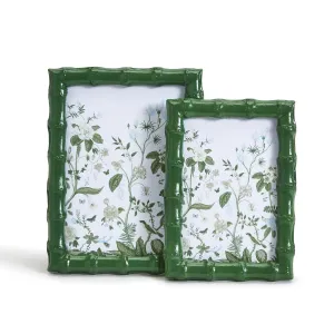 Faux Bamboo Photo Frames