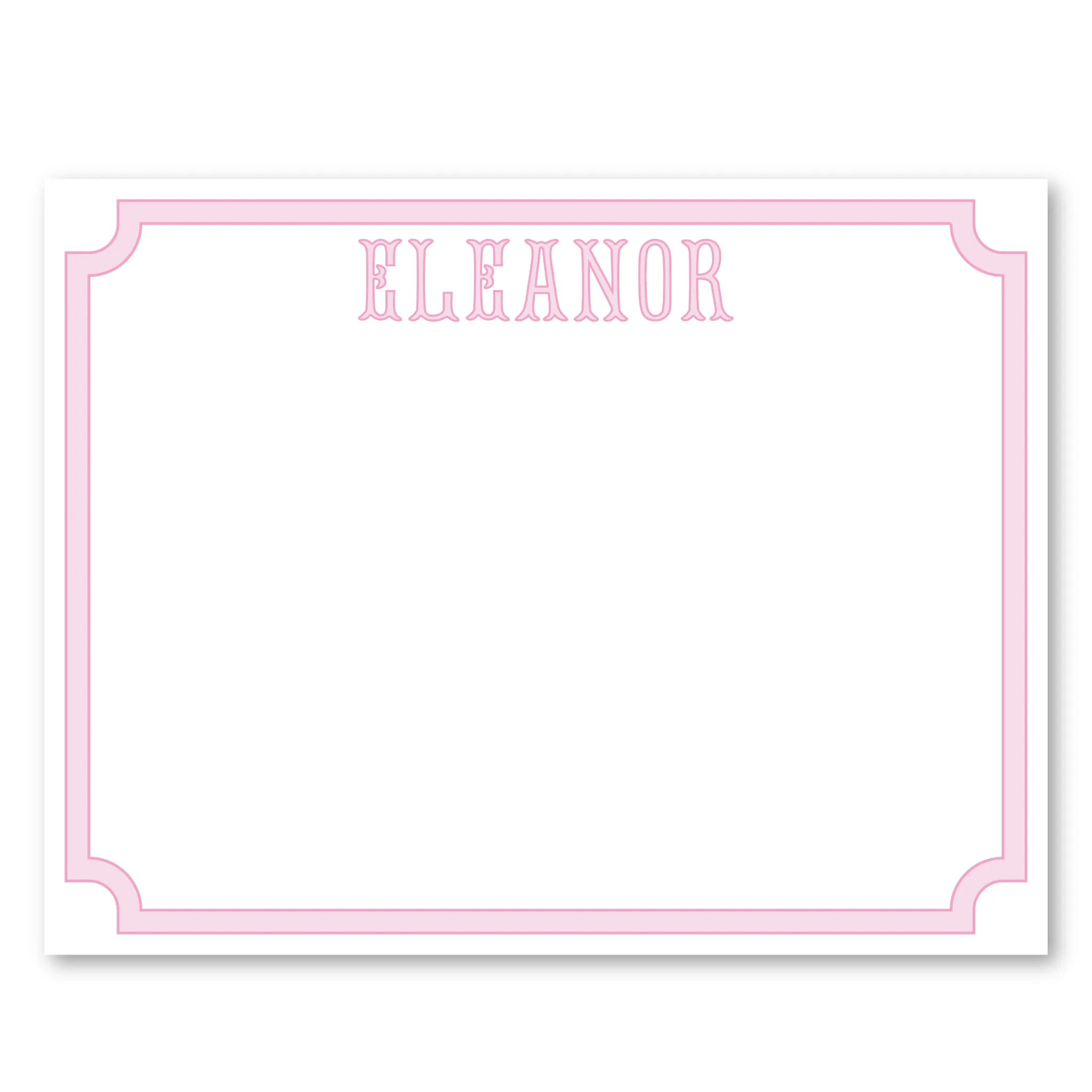 Fishtail Stationery - Pink