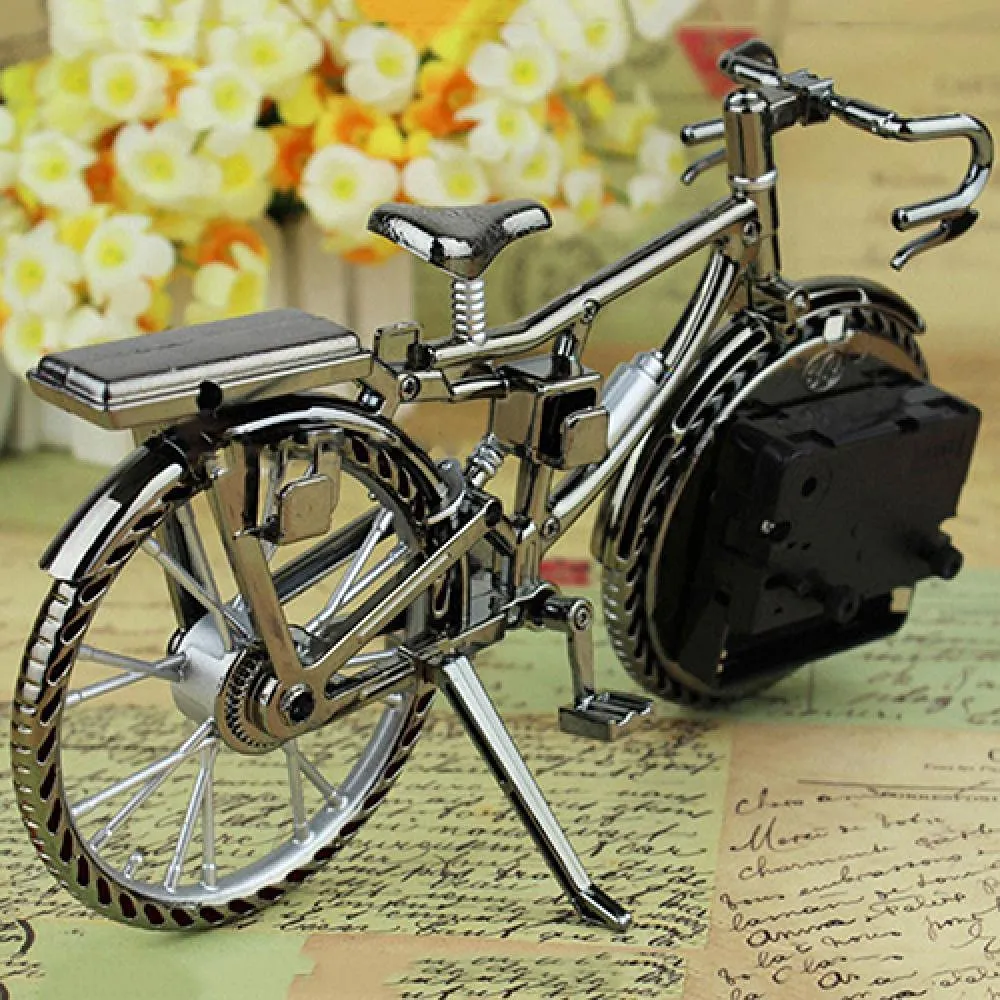 Generic Watch Home Decor Bicycle Numeral Bicycle Shape Creative Table Cool Works Of Art