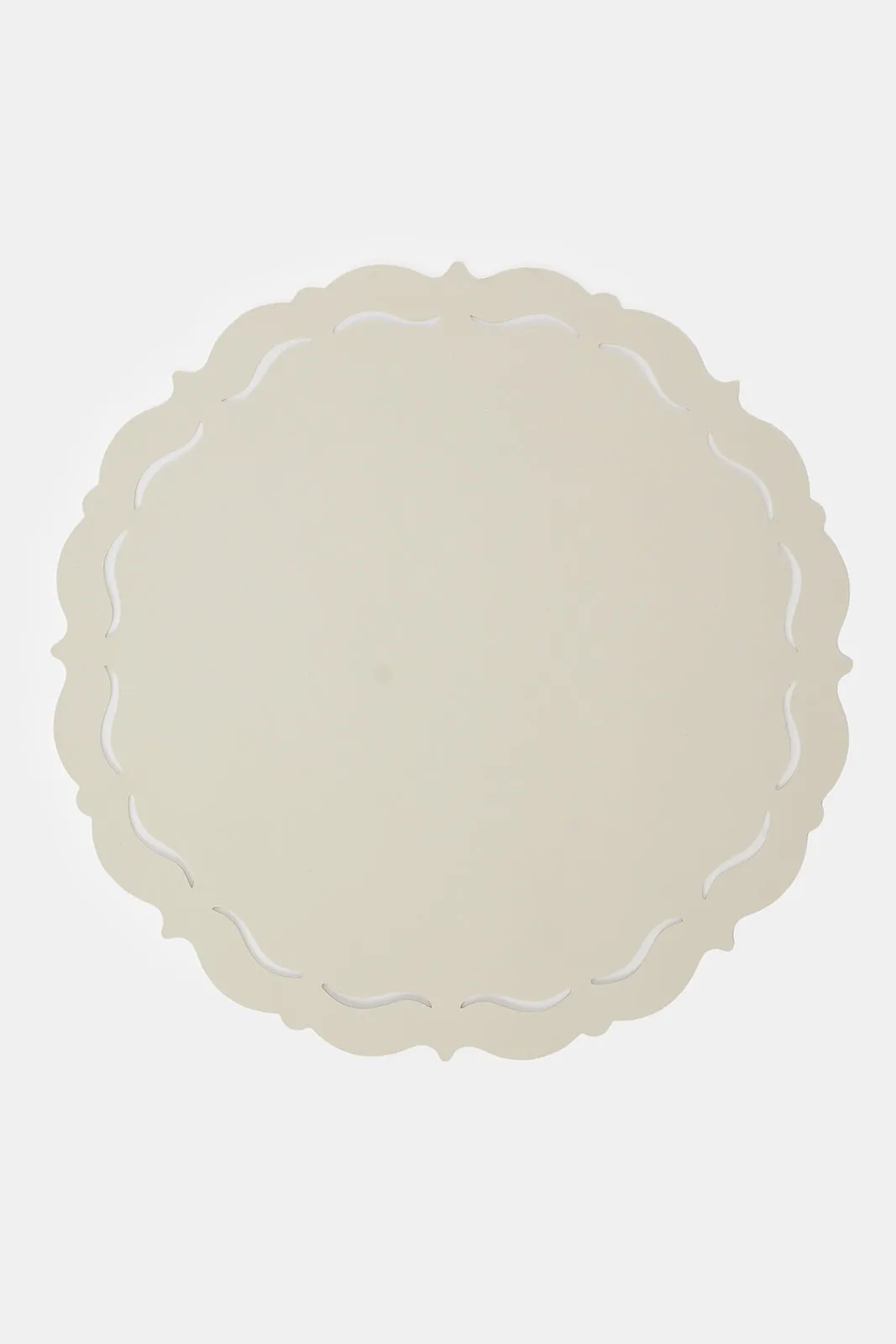 Gold Round Solid Placemat