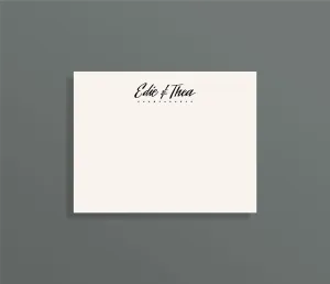 Huron Custom Letterpress Stationery