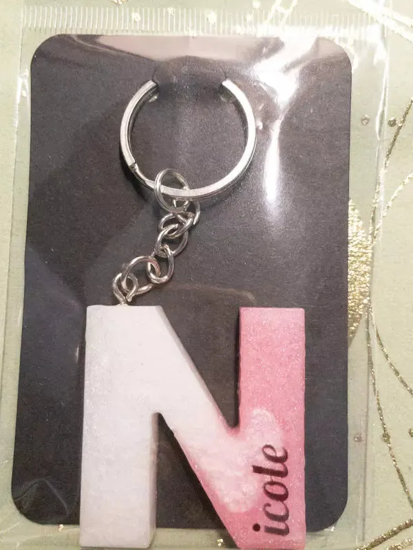 Initial Keychains