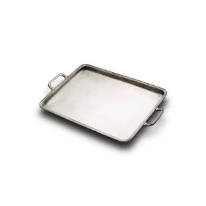 Italian Pewter Tray | Medium