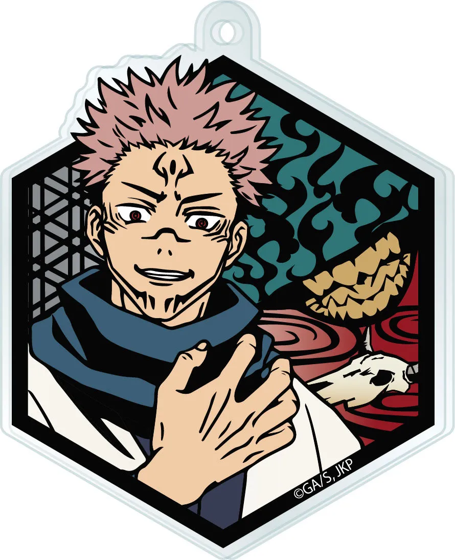 Jujutsu Kaisen Character Style Acrylic Keychains