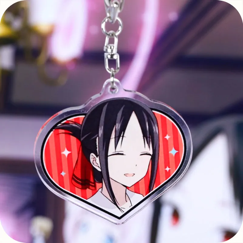 Kaguya-Sama Love Is War Character Style Acrylic Keychains