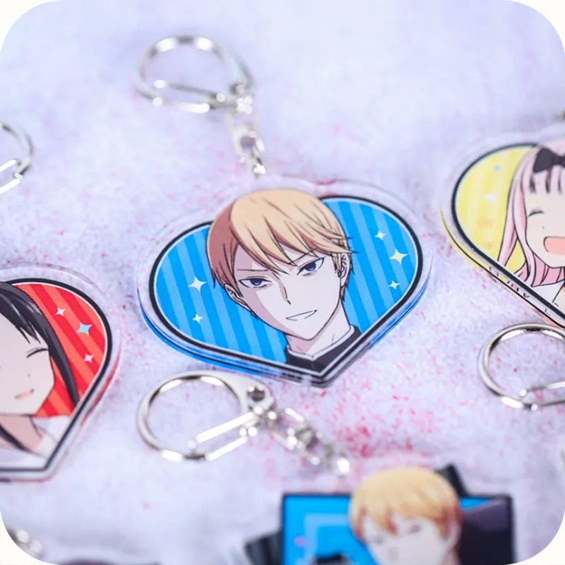 Kaguya-Sama Love Is War Character Style Acrylic Keychains