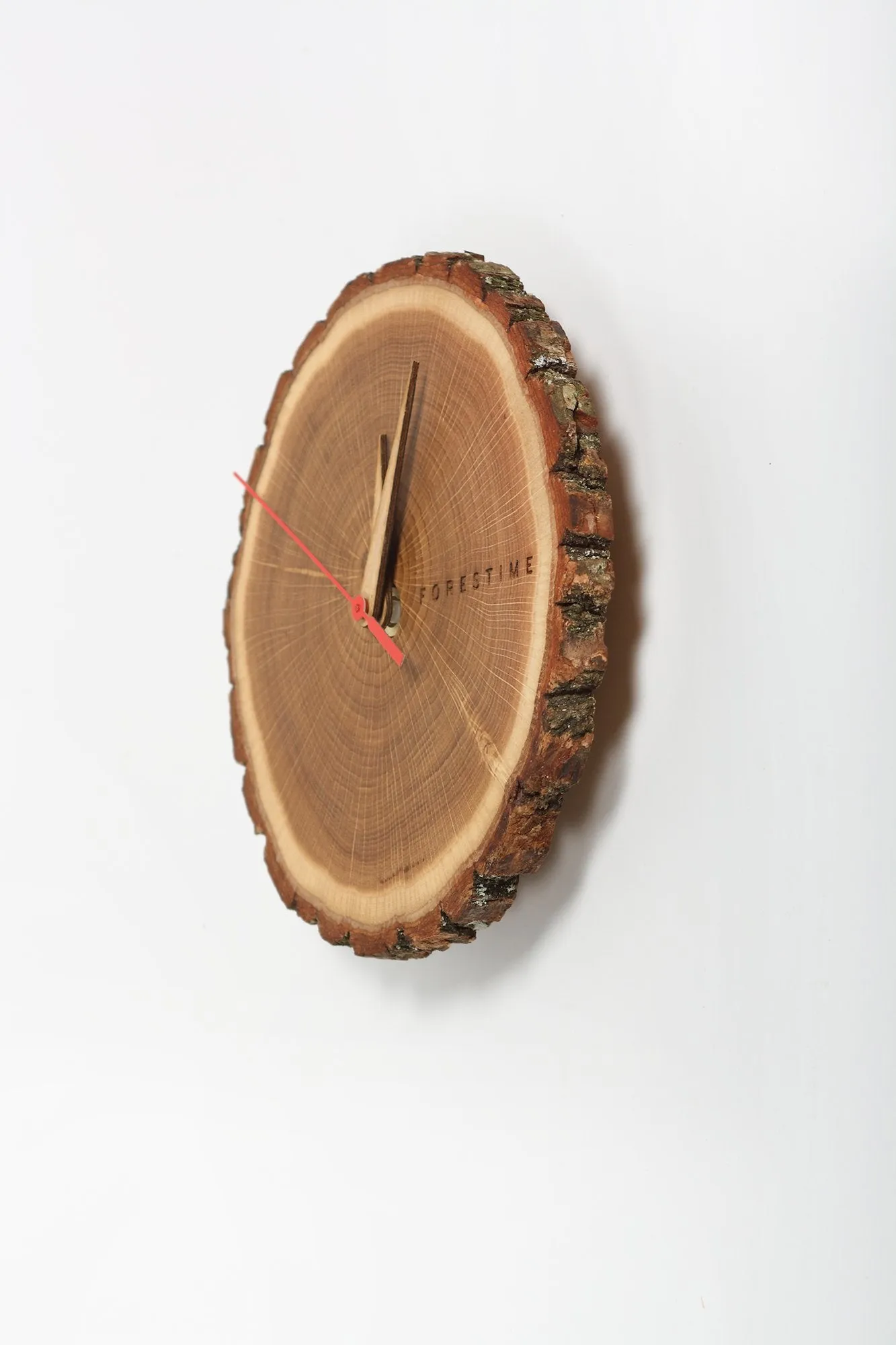 Laika Oak Slice Wall Clock