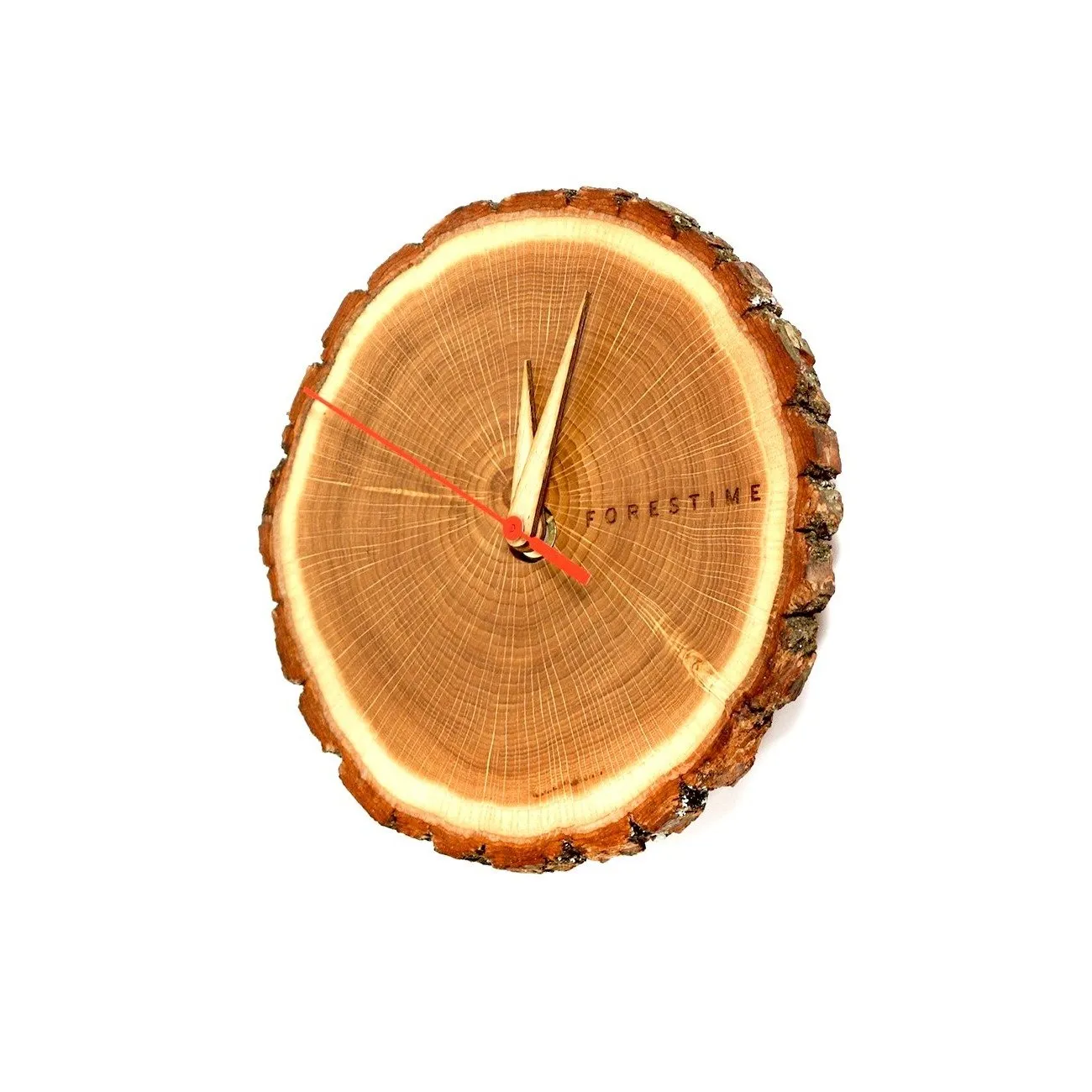 Laika Oak Slice Wall Clock