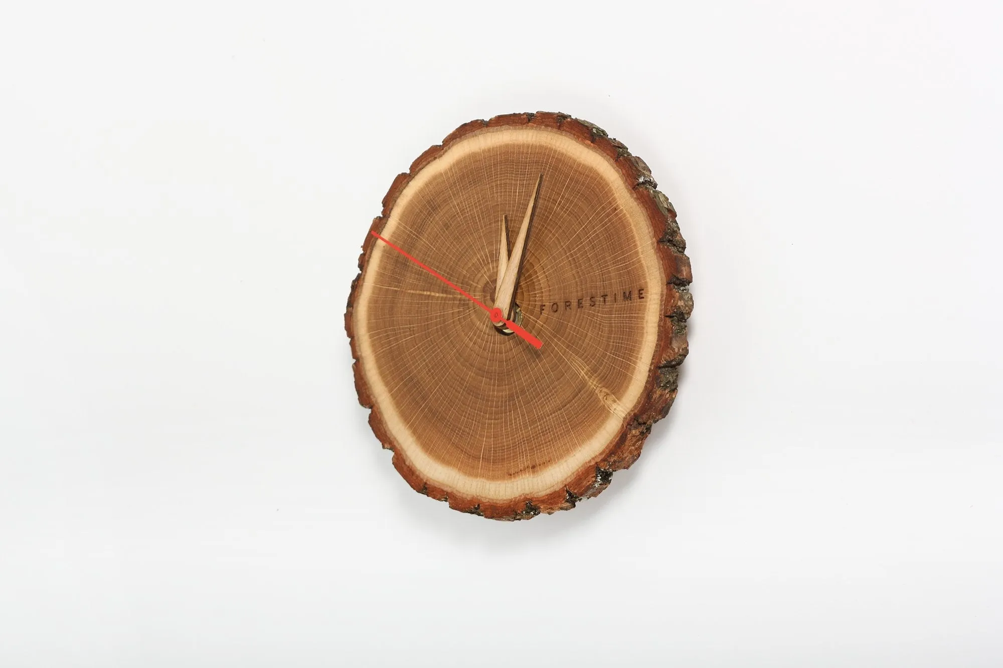 Laika Oak Slice Wall Clock