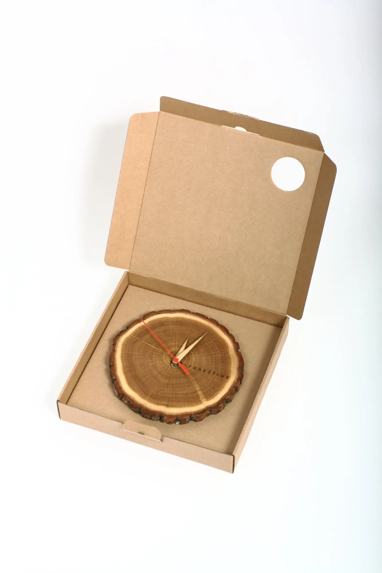 Laika Oak Slice Wall Clock