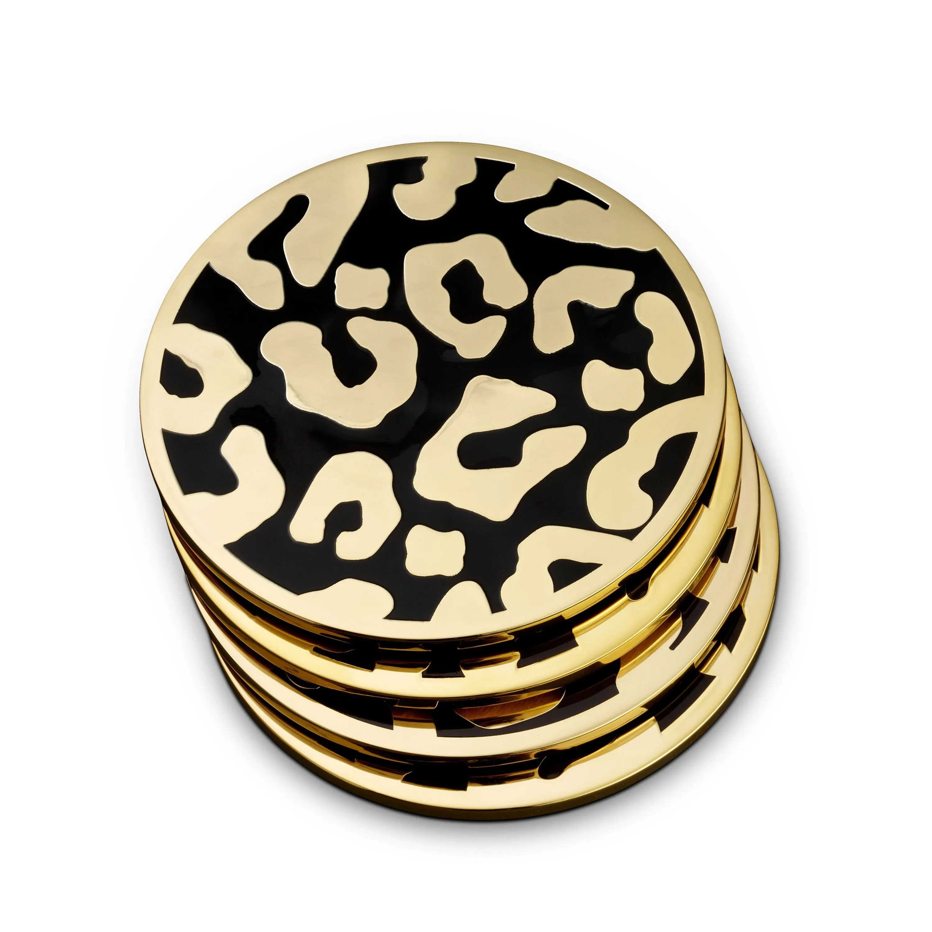 Leopard Coasters (Set of 4)