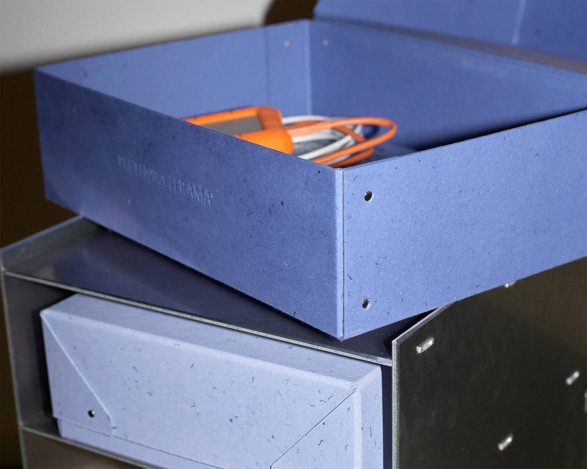 Library Storage Box | Indigo | Set