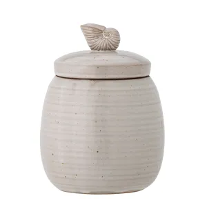 Mahlet Stoneware Jar with Lid