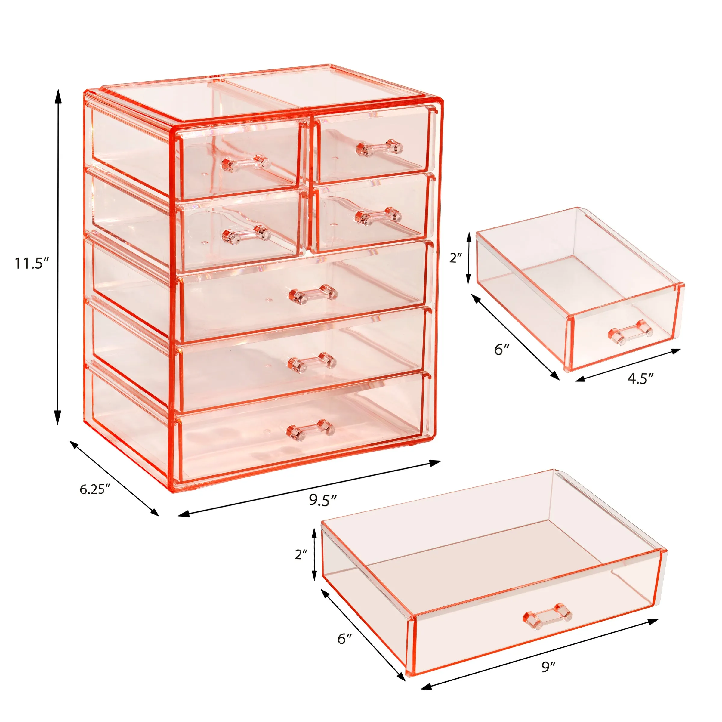 Makeup Organizer Drawer Set (7 Drawer)