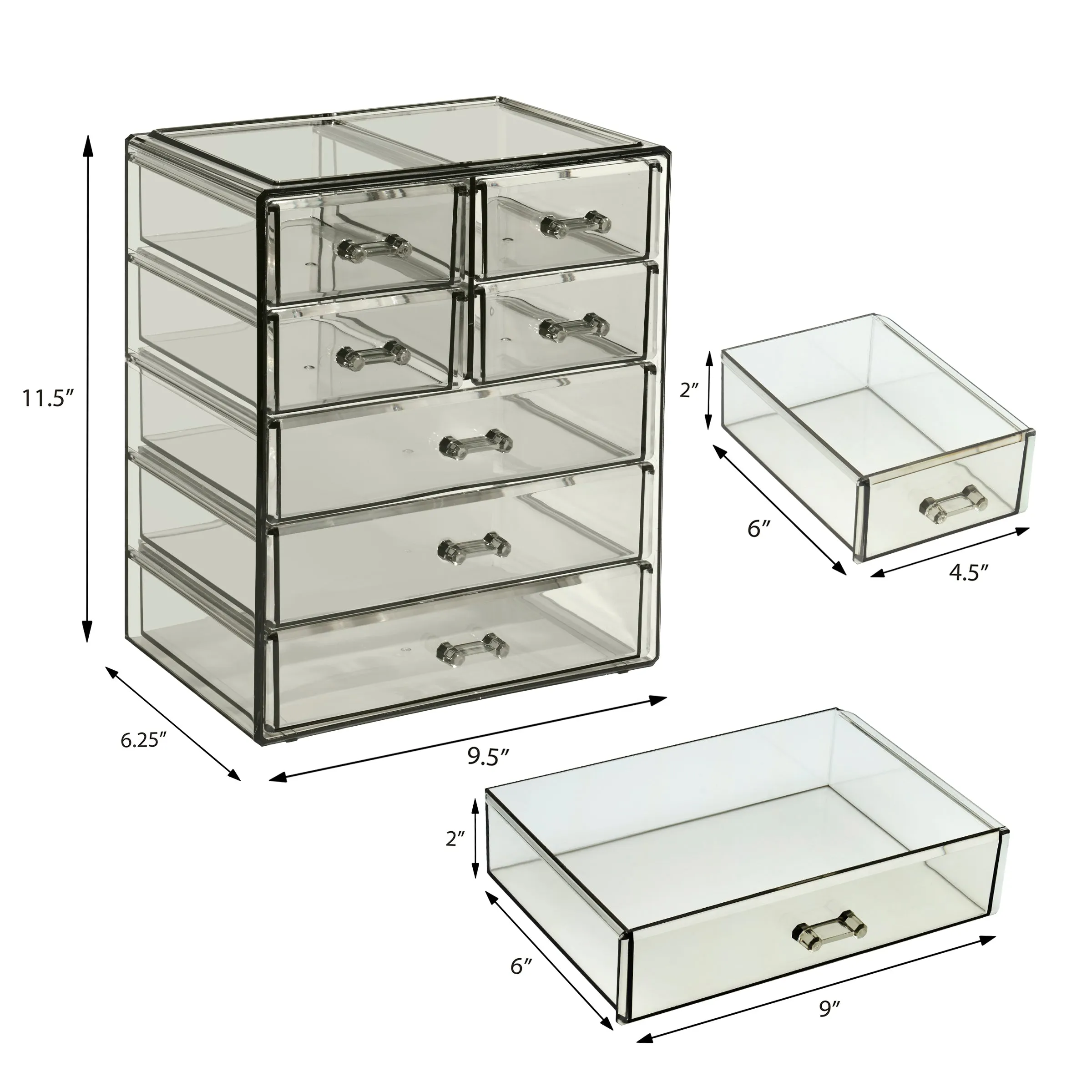 Makeup Organizer Drawer Set (7 Drawer)