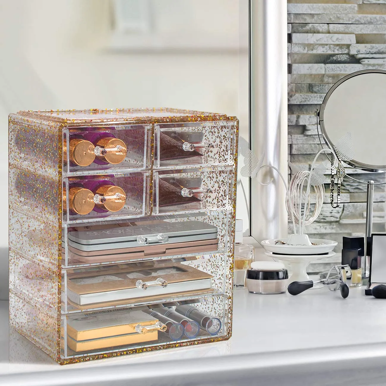 Makeup Organizer Drawer Set (7 Drawer)