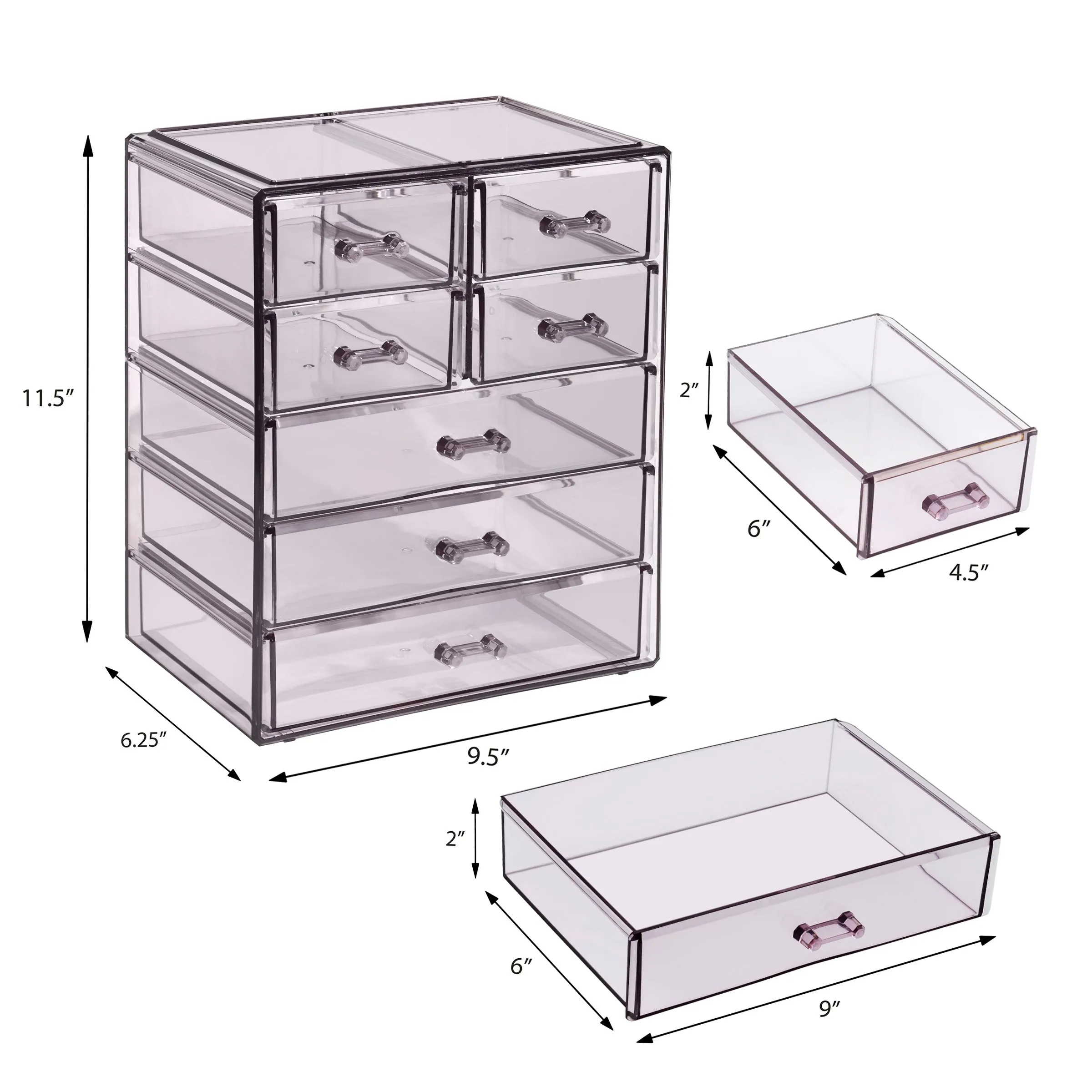 Makeup Organizer Drawer Set (7 Drawer)