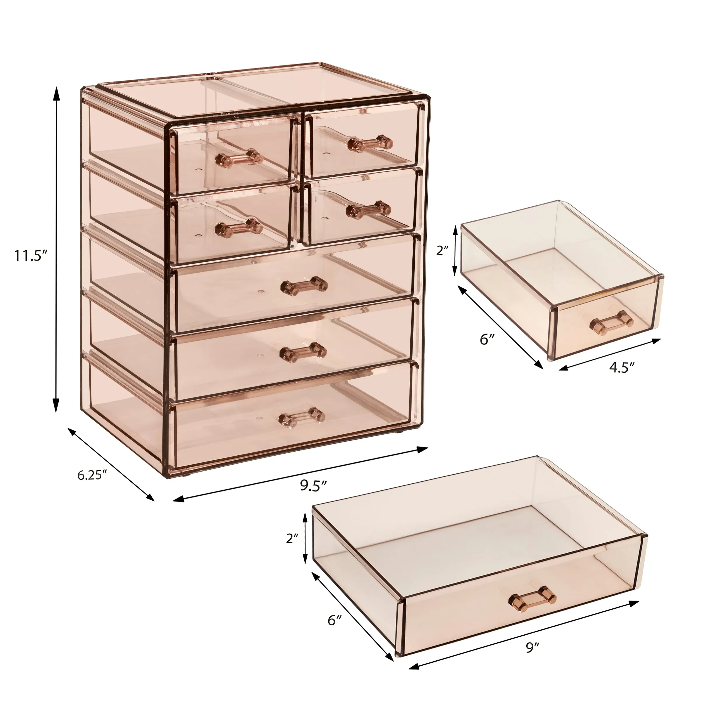 Makeup Organizer Drawer Set (7 Drawer)